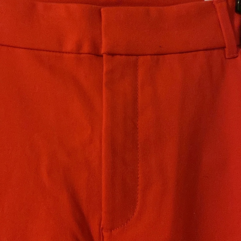 NWT Old Navy red pixie pants, 18, front zipper, pockets, great for work/church. - Picture 2 of 7